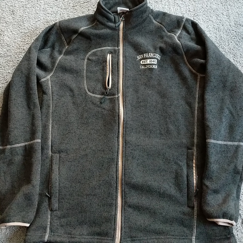 Full zip pullover jacket